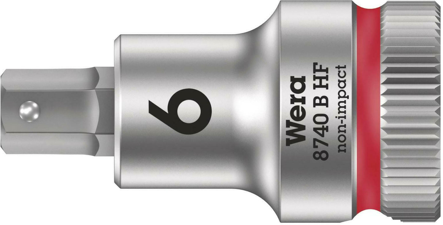 Steckschlüssel Wera WE05003035001; Sechskant-Plus; 3/8"; 6x35 mm
