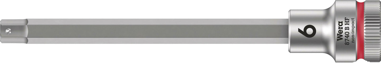 Steckschlüssel Wera WE05003036001; Sechskant-Plus; 3/8"; 6x107 mm