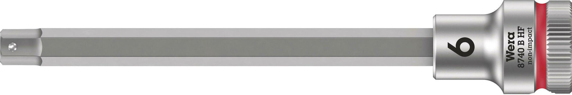 Steckschlüssel Wera WE05003036001; Sechskant-Plus; 3/8"; 6x107 mm