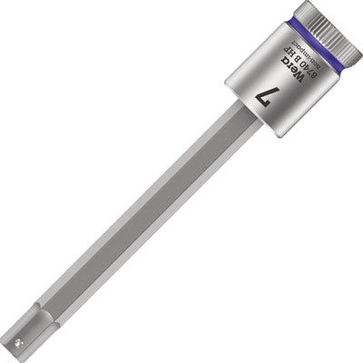 Steckschlüssel Wera WE05003038001; Sechskant-Plus; 3/8"; 7x100 mm