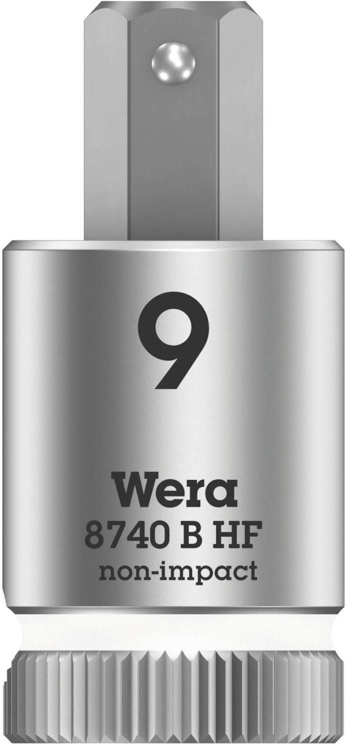 Schraubendrehereinsatz 3/8" Innensechskant mit Haltefunktion 9x38,5mm Wera WE0WE05003041001