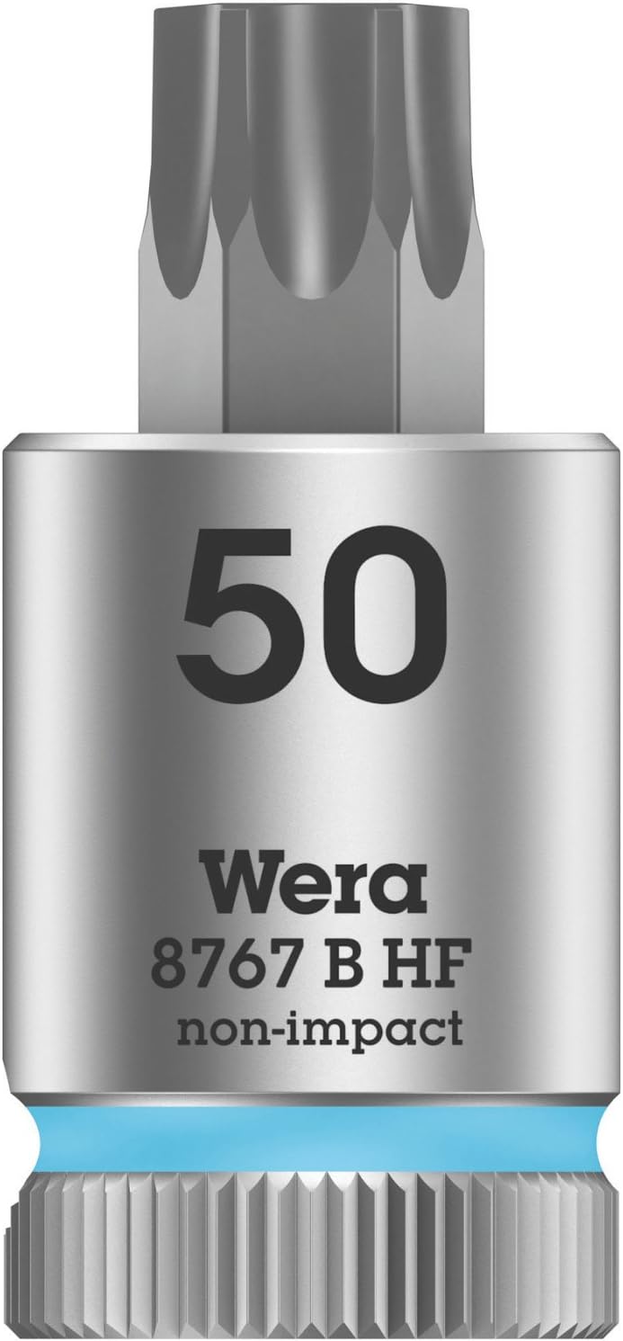 Schraubendrehereinsatz mit Haltefunktion 3/8" T50x38,5mm Wera WE0WE05003072001