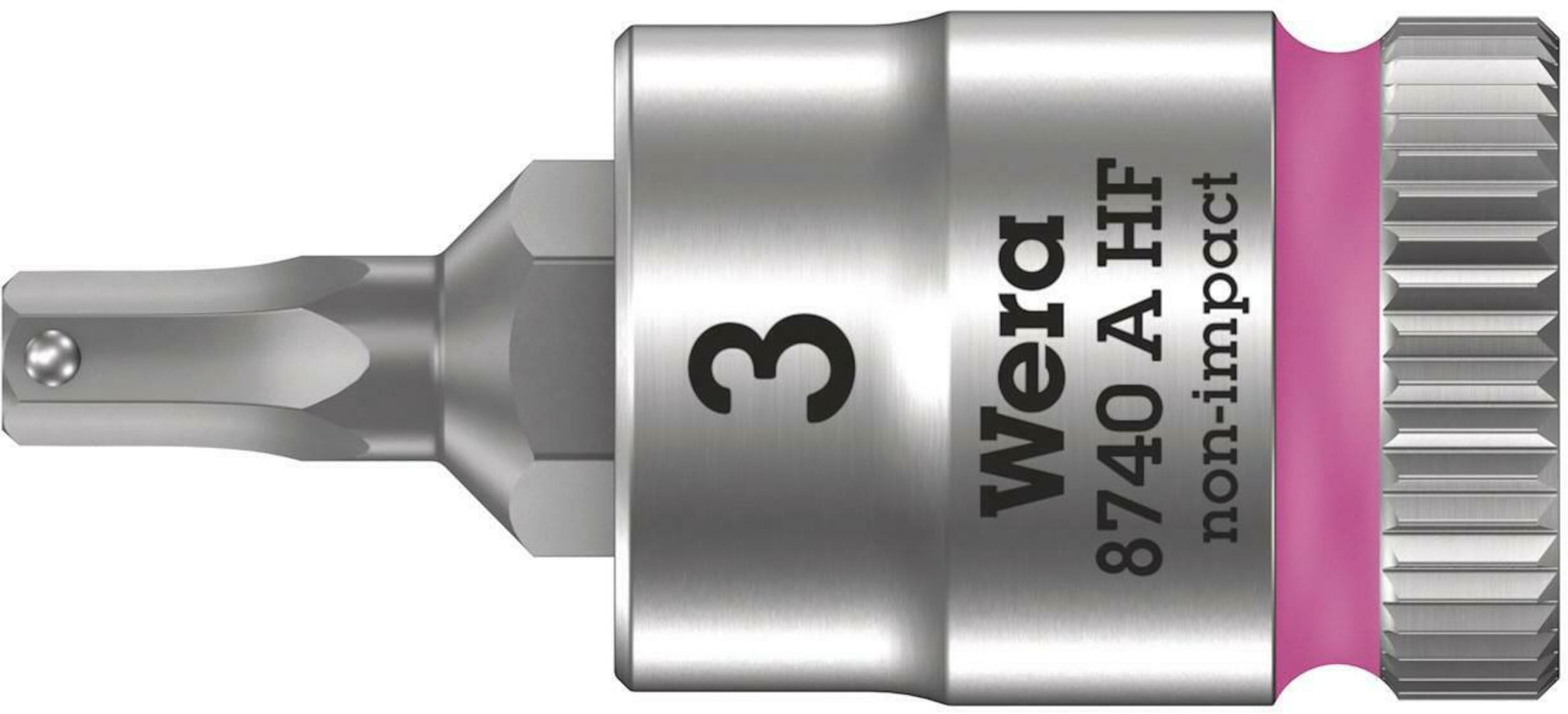 Steckschlüssel Wera WE05003332001; Sechskant; 1/4"; 3x28 mm