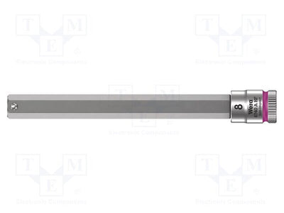 Wera-Steckschlüssel WE05003340001; Sechskant; 1/4"; 8 x 100 mm