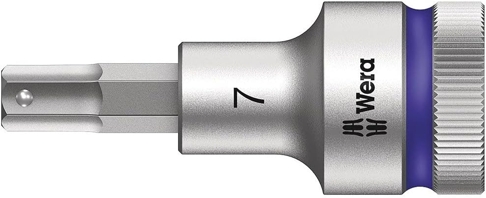 Steckschlüssel Wera WE05003823001; Sechskant; 1/2"; 7x60 mm