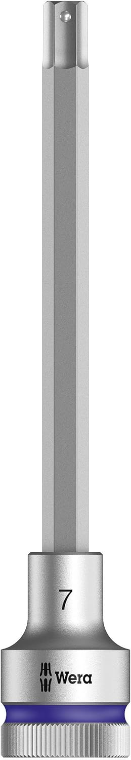 Steckschlüssel Wera WE05003843001; Sechskant; 1/2"; 7x140 mm