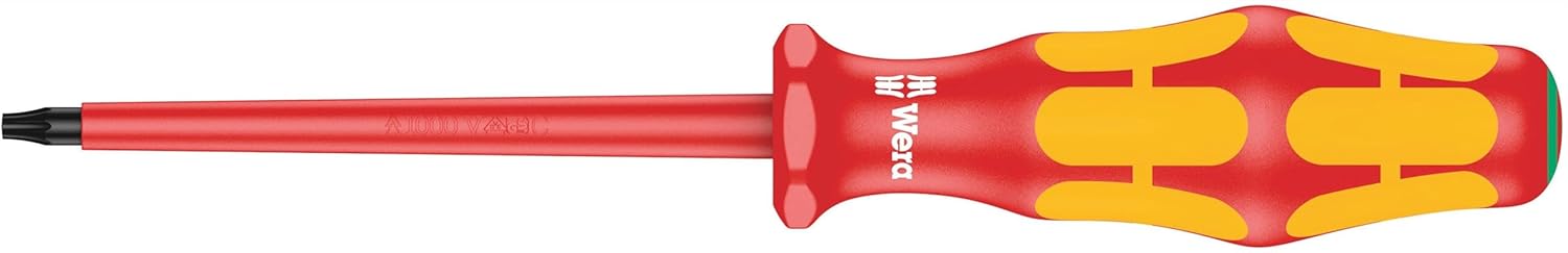 Handschraubendreher Wera WE05006169001; TORX; VDE; TX9x80 mm; sternförmige Spitze