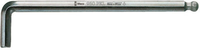 Winkelschraubendreher vernickelt mit Kugelkopf 12mm Wera WE0WE05022067001
