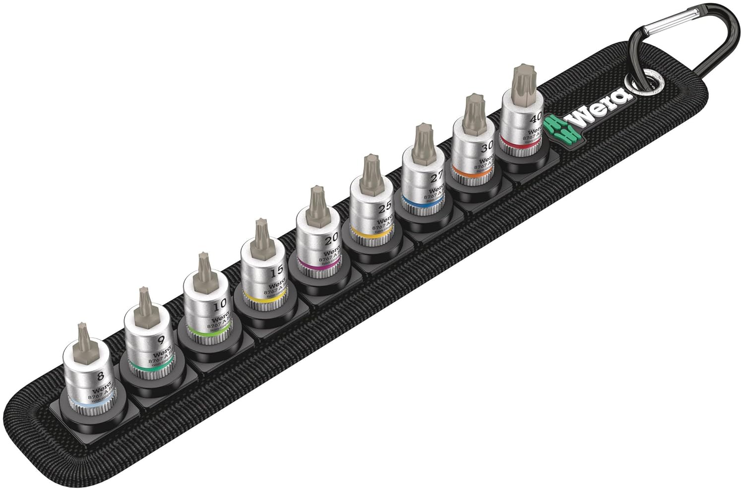 Schraubendreher-Bit Wera WE05003882001; Torx HF Zyklop 1/4''; 9 Stück
