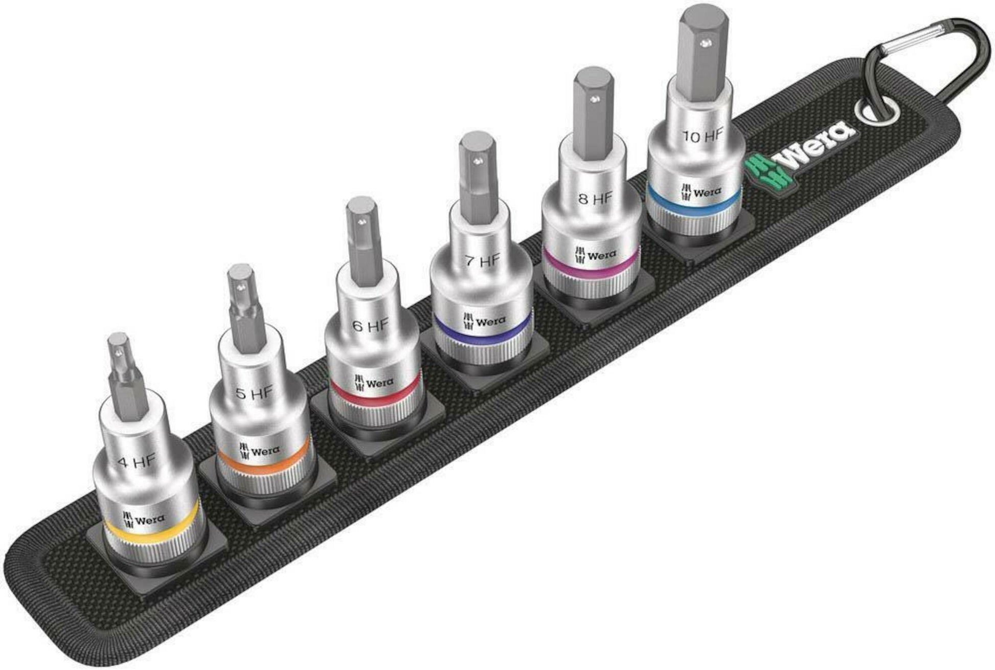 Steckschlüsselsatz Wera WE05003996001; Hex-Plus; 1/2''; 6 Stück