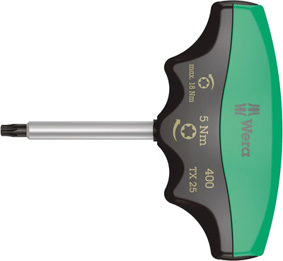 Drehmomentindikator mit T-Griff T25x60mm 5Nm Wera WE0WE05005091001