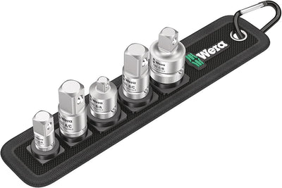 Vergrößerungsstück-/ Reduzierstück-Satz 1/4" - 1/2" 5-teilig Wera WE0WE05042680001