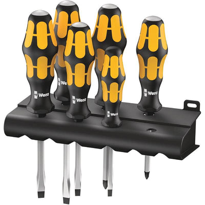 Schraubendreher-Set Wera WE05018287001; PZ; SL; 6 Stück