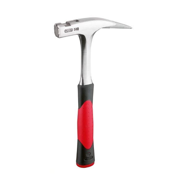 Latthammer TPE geraut mit Magnet-Nagelhalter 700g PICARD 4016671024562_EANFIX_picard
