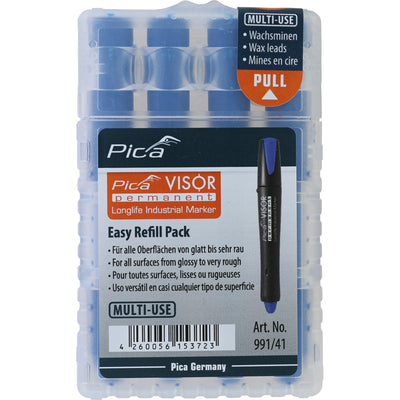 Minen-Set für Permanentmarker VISOR Industrial blau Pica 4260056153723_EANFIX
