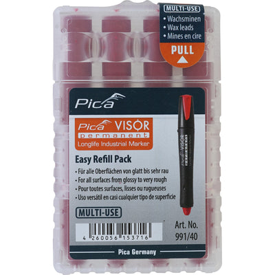 Core Pica VISOR; 4 Stück; rot