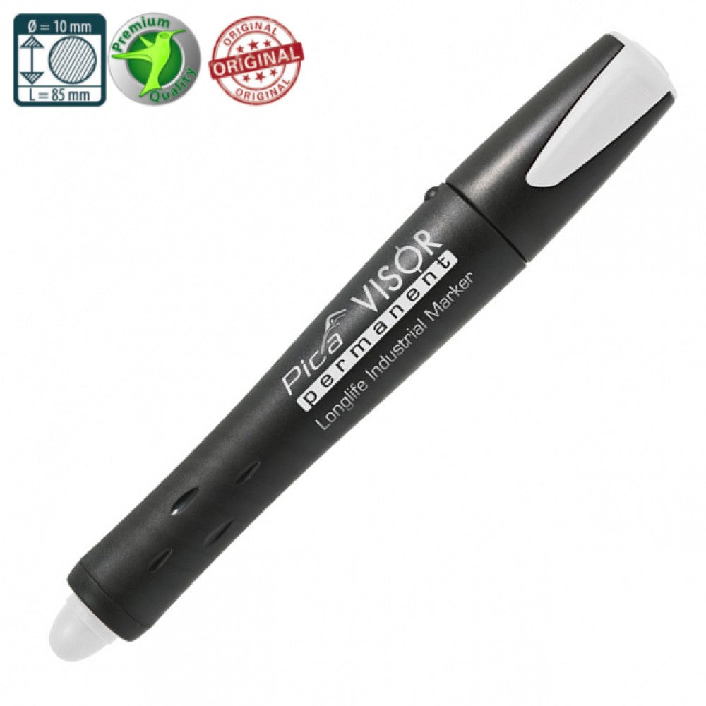 Markierstift Pica VISOR; 10 mm weiß