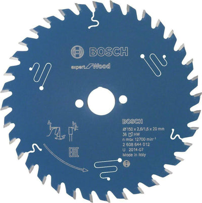 HM Kreissägeblatt 150x2,6x20mm Z36 W Bosch Expert Wood 2608644012