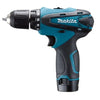 Bohrschrauber Makita DF330DWE; 10,8 V; 2x1,3 Ah Akku.
