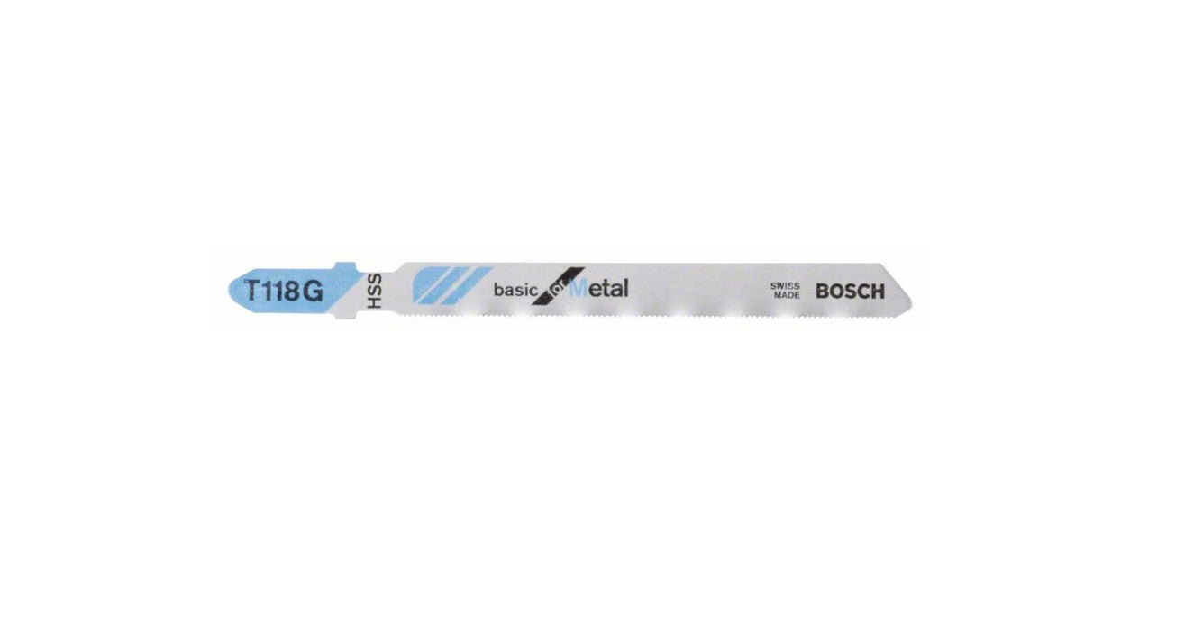 Sägeblätter für Bosch T 118 G Stichsäge; 5 Stück