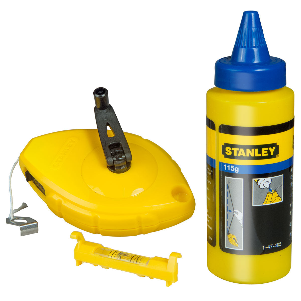 Schlagschnurgeraet-Set 0-47-443 Stanley 3253560474430_EANFIX