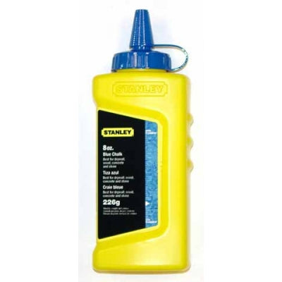 Schlagschnur-Kreide 225g blau Stanley 3253561478031_EANFIX