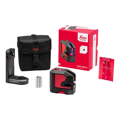 Kreuzlinienlaser-Nivelliergerät Leica Lino L2s