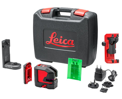 Kreuzlinienlaser-Nivelliergerät Leica Lino L2G; grün